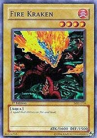 Amazon.com: Yu-Gi-Oh! - Fire Kraken (MRL-014) - Magic Ruler
